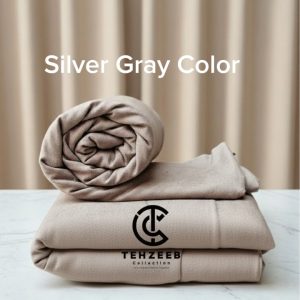 Charsadda Handmade Kadhar For Men Pure Wool (Silver Gray Color)